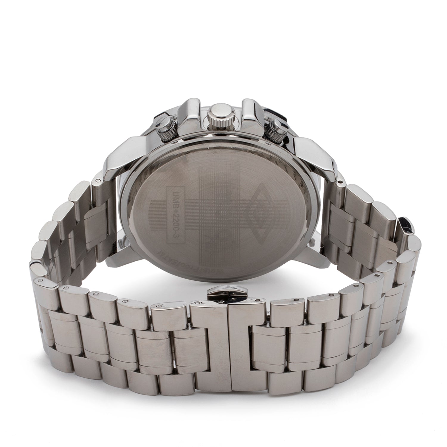 Reloj Cronógrafo Hombre Umbro Plus Plateado UMBP-2200-3