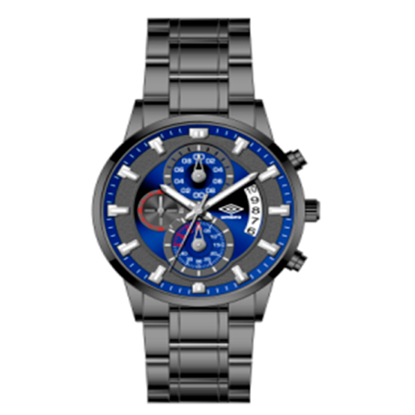 Reloj Cronógrafo Hombre Umbro Plus Negro UMBP-3200-1