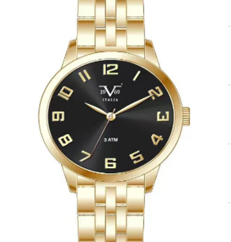 Reloj Análogo Mujer V1969 Dorado V1969-1000-1