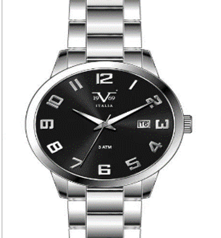 Reloj Análogo Mujer V1969 Plateado V1969-1000-6