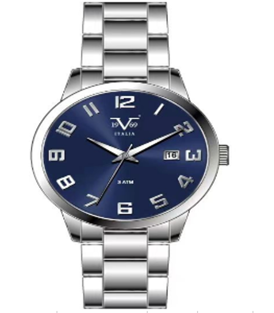 Reloj Análogo Mujer V1969 Plateado V1969-1000-8