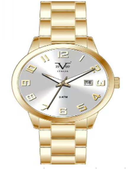 Reloj Análogo Mujer V1969 Dorado V1969-1000-9