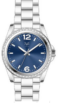 Reloj Análogo Mujer V1969 Plateado V1969-284-1