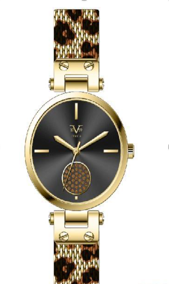 Reloj Análogo Mujer V1969 Camuflado V1969-806-6