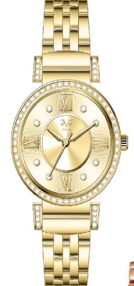 Reloj Análogo Mujer V1969 Dorado V1969-819-6