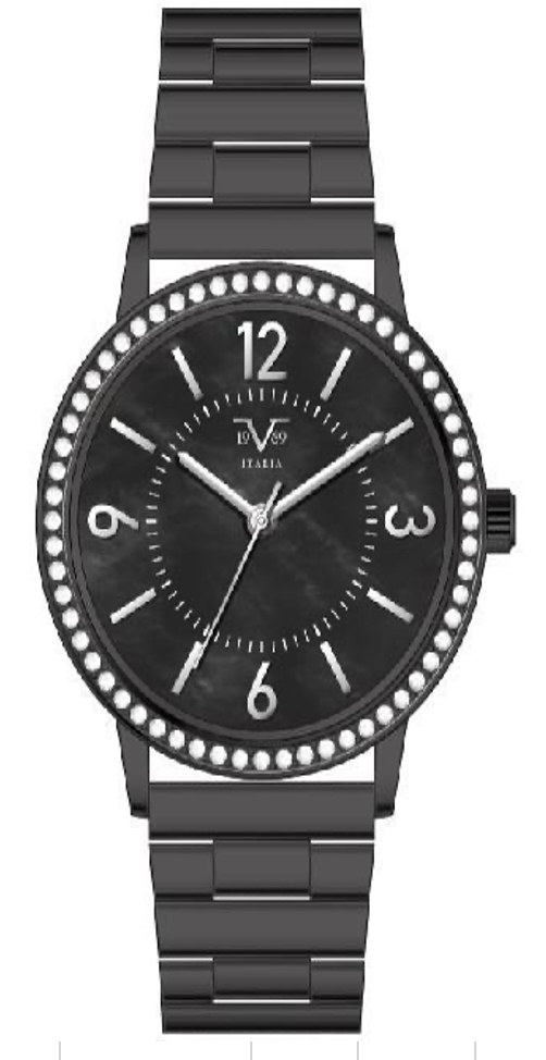 Reloj Análogo Mujer V1969 Negro V1969-823-7