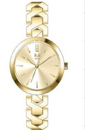 Reloj Análogo Mujer V1969 Dorado V1969-V10-6