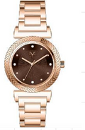 Reloj Análogo Mujer V1969 Oro Rosado V1969-V28-5