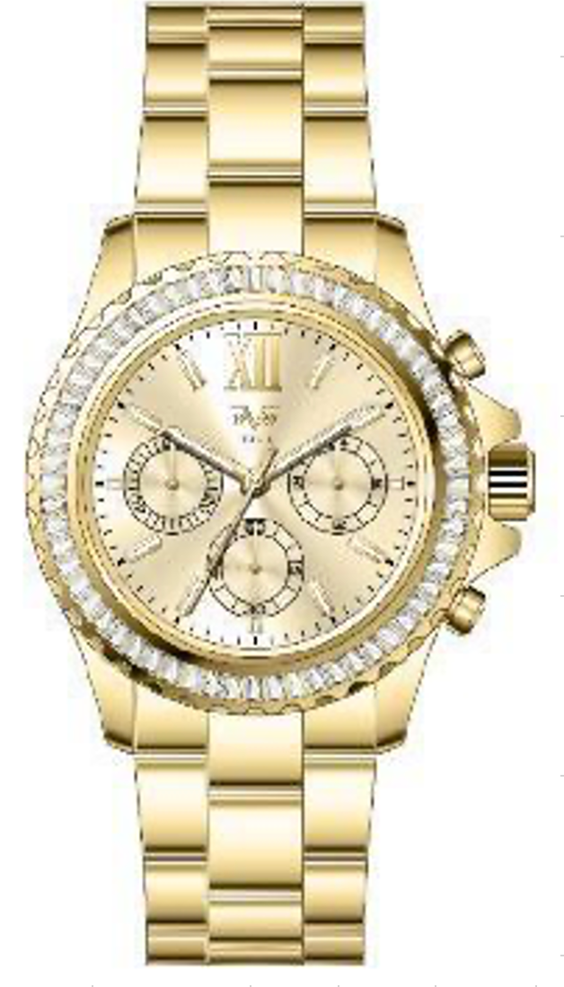 Reloj Análogo Mujer V1969 Dorado V1969-V32-6