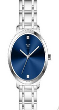 Reloj Análogo Mujer V1969 Plateado V1969-V42-1