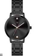 Reloj Análogo Mujer V1969 Negro V1969-V42-7