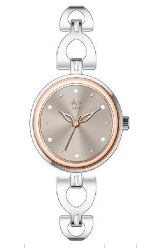 Reloj Análogo Mujer V1969 Plateado V1969-V6-4