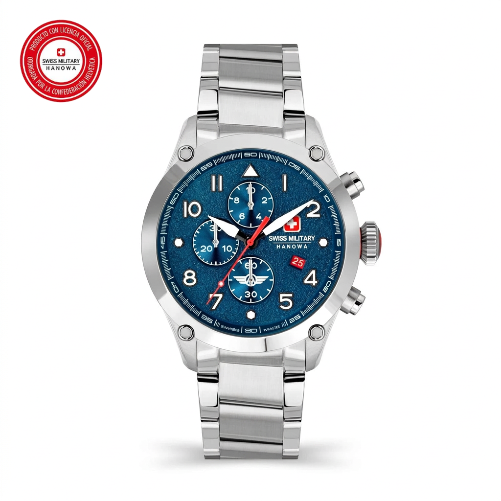Reloj Swiss Military Hanowa SMWGI2101502 Plateado Hombre