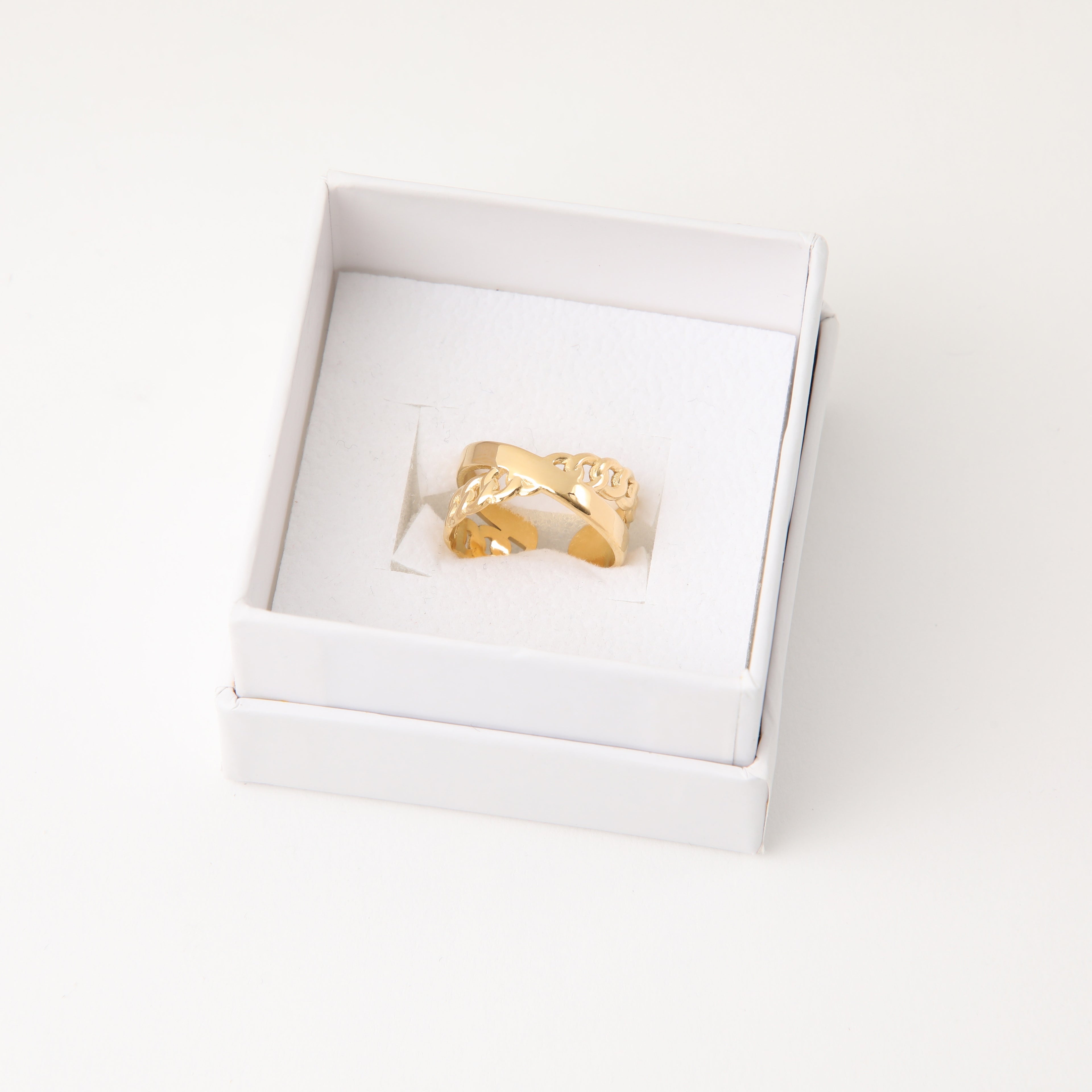 Anillo  19v69 Dorado Mujer STR213