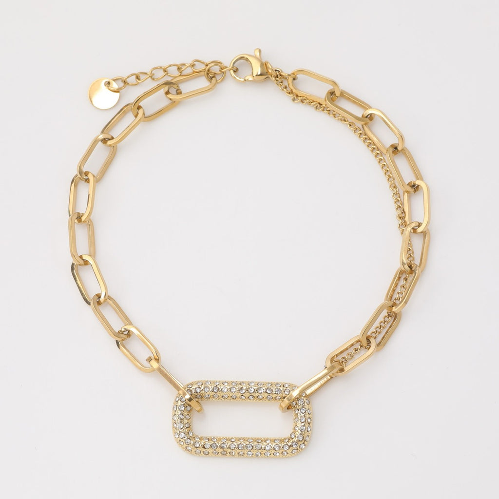 Pulsera  19v69 Dorado Mujer STB030