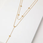 Collar Doble 19V69 Italia STNE150 Dorado