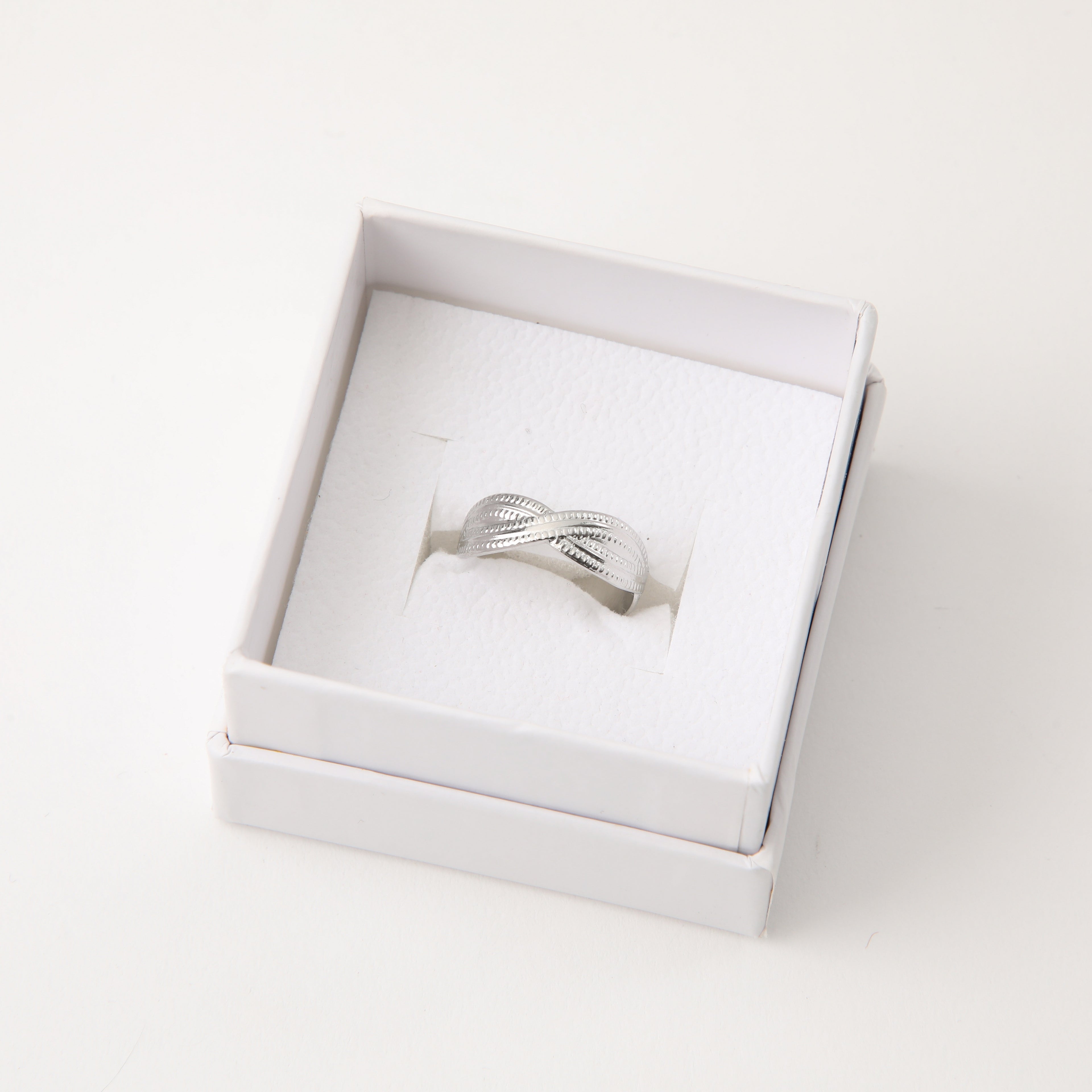 Anillo  19v69 Plateado Mujer STR219