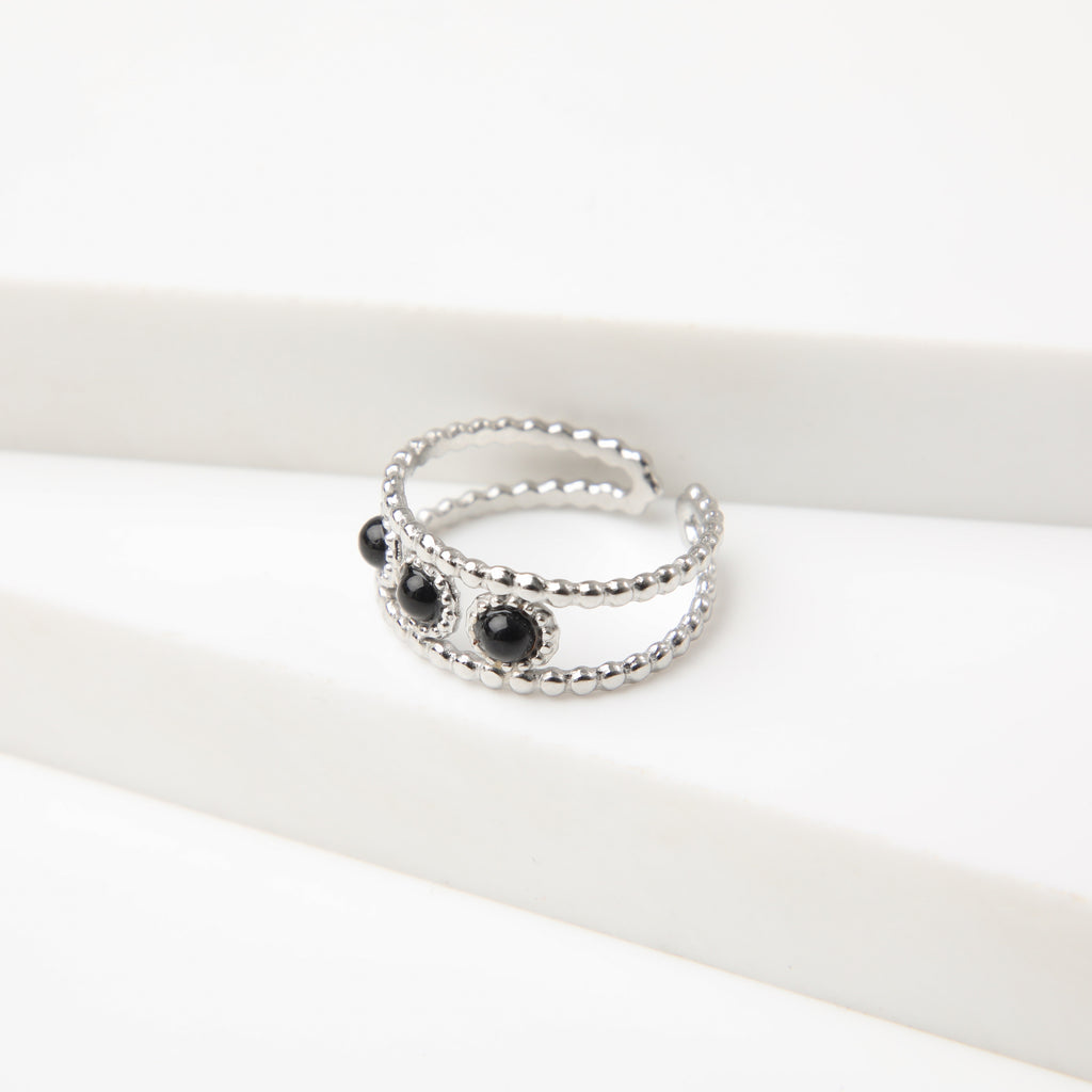 Anillo  19v69 Plateado Mujer STR124