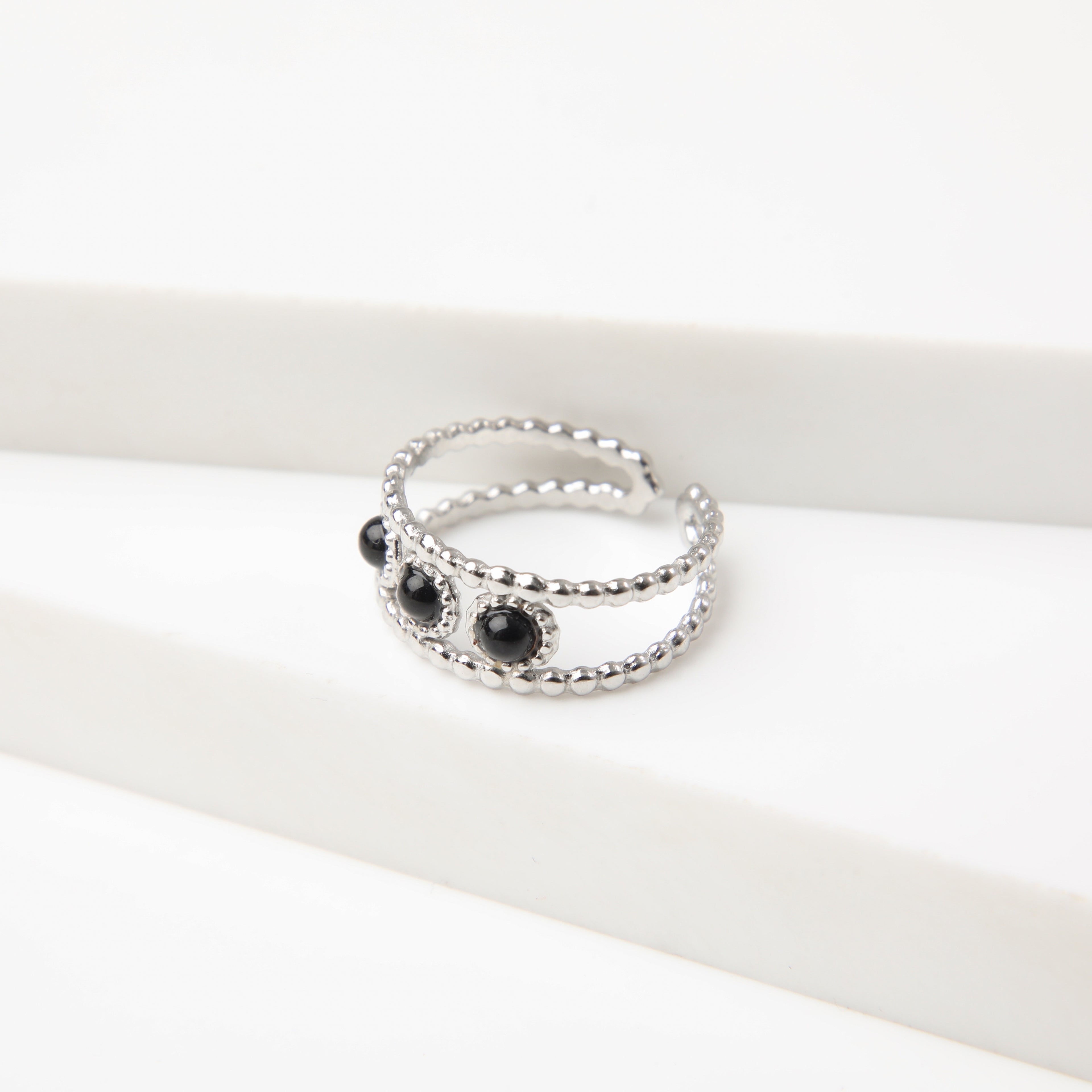 Anillo  19v69 Plateado Mujer STR124