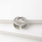 Anillo  19v69 Plateado Mujer STR219