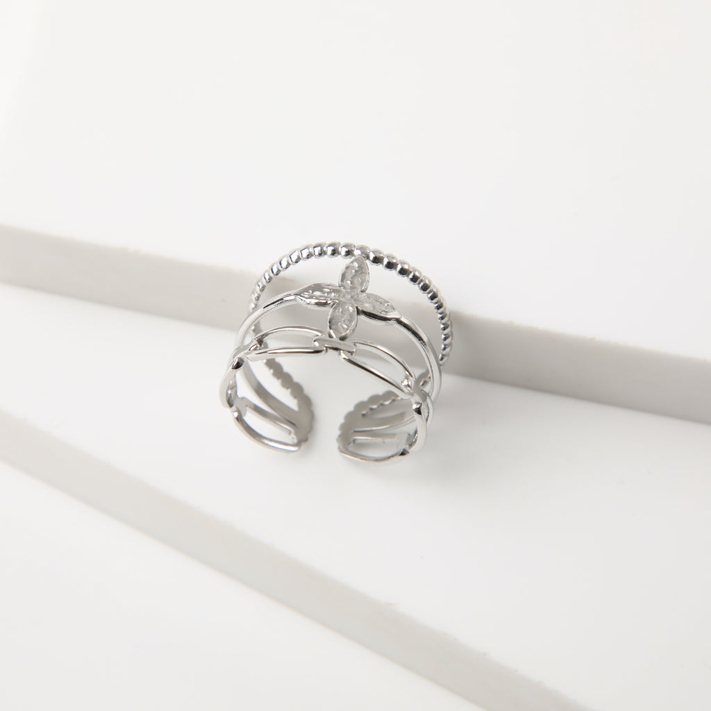 Anillo  19v69 Dorado Mujer STR446