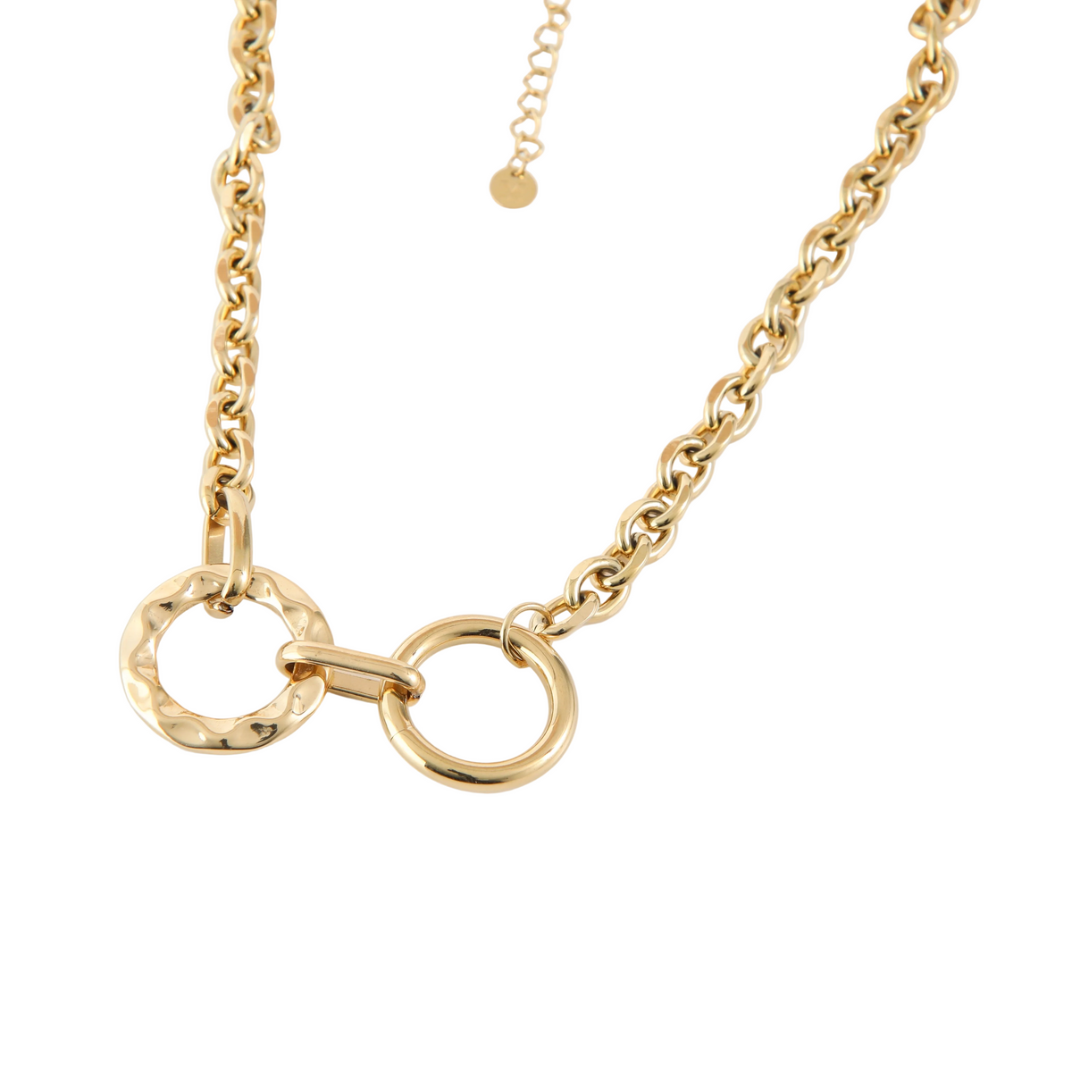 Collar Mujer Dorado 19V69 Italia