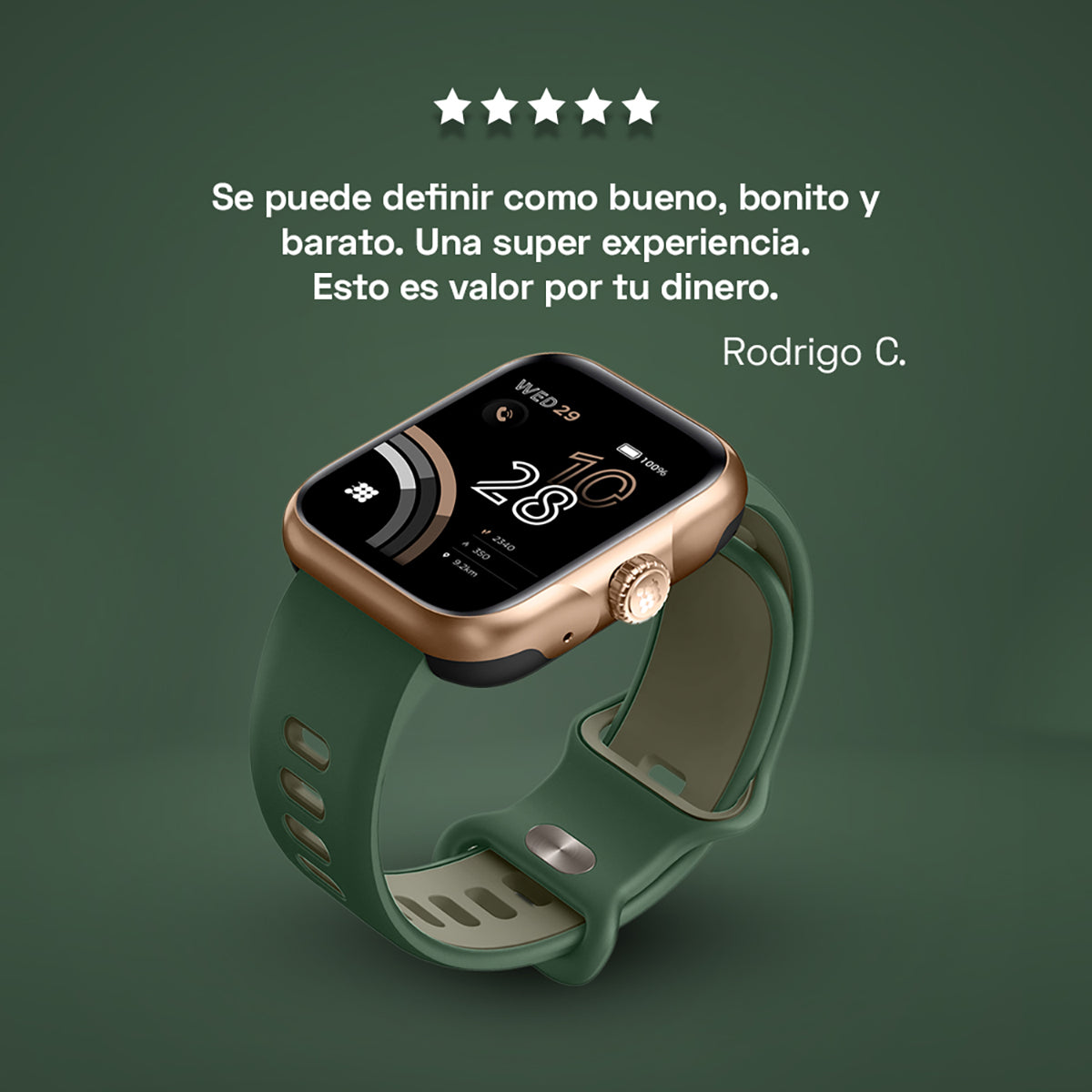 Reloj Smart Watch Cubitt CT-VIVAP3  Verde
