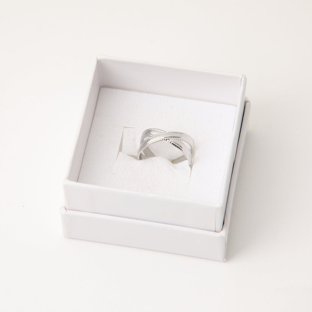 Anillo  19v69 Plateado Mujer STR214