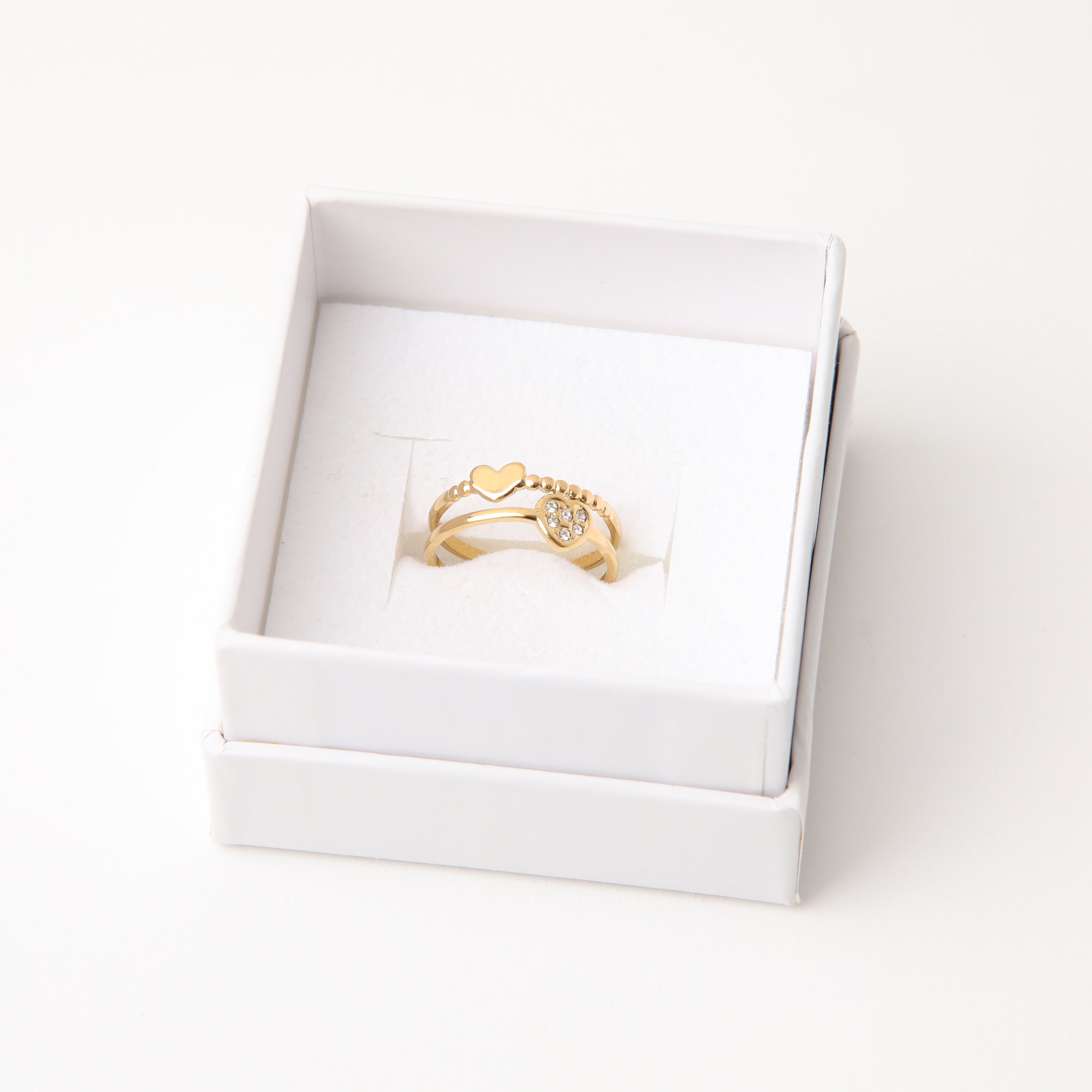 Anillo  19v69 Dorado Mujer STR305