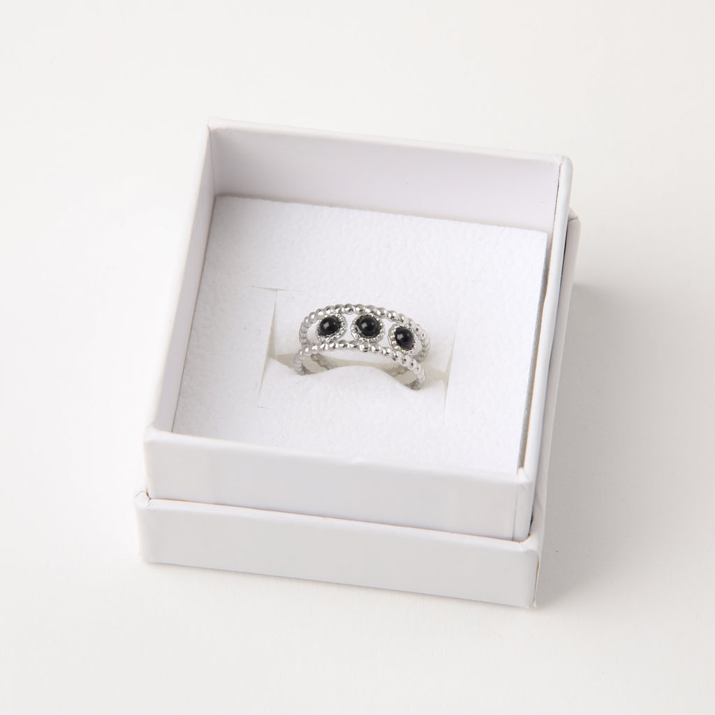 Anillo  19v69 Plateado Mujer STR124