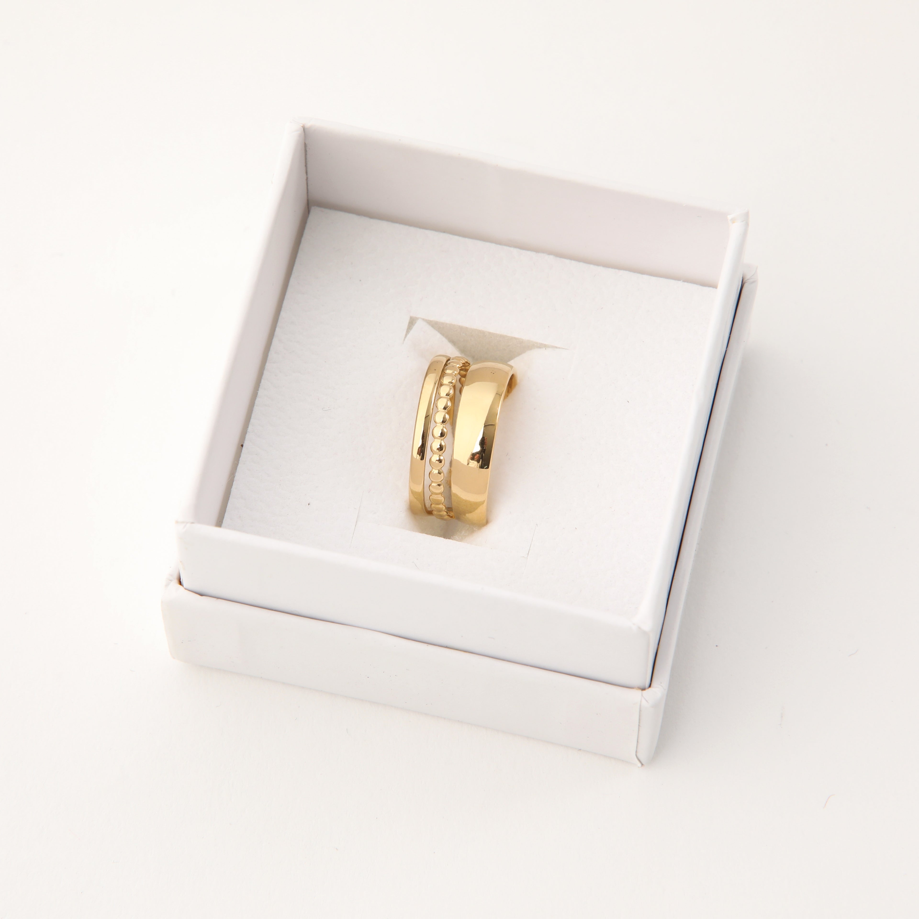 Anillo  19v69 Dorado Mujer STR273