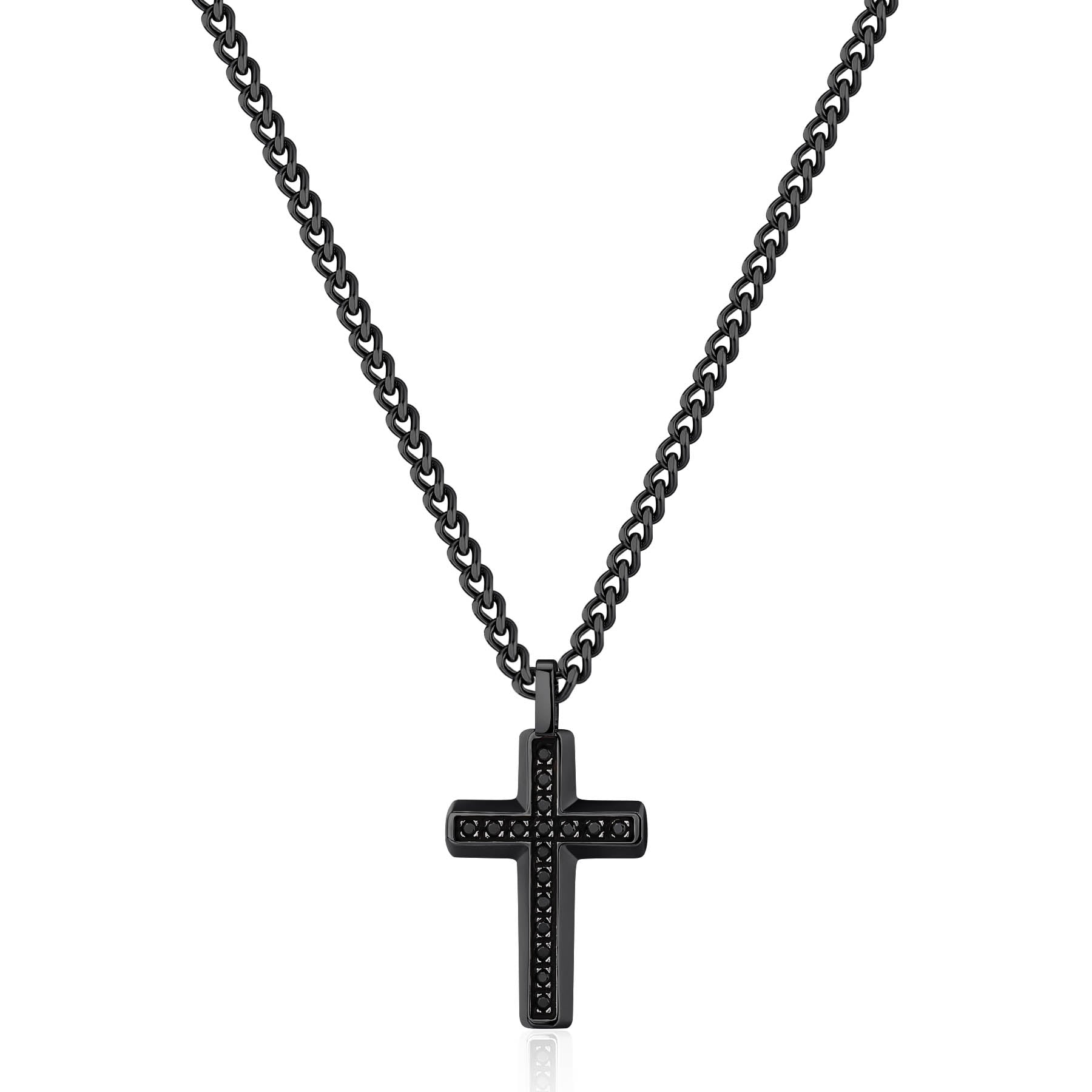 Collar Brosway Plomo Hombre BBC03