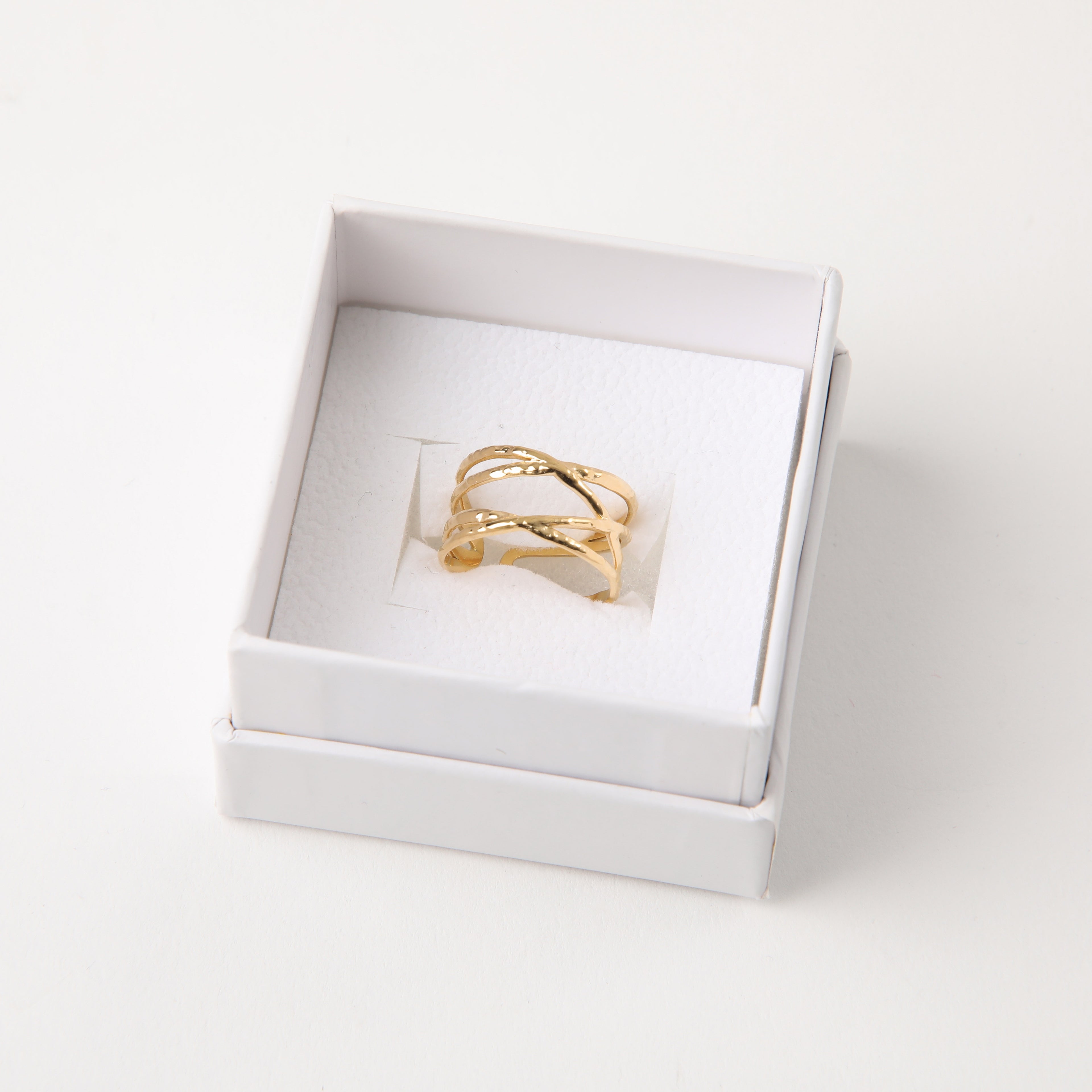 Anillo  19v69 Dorado Mujer STR336