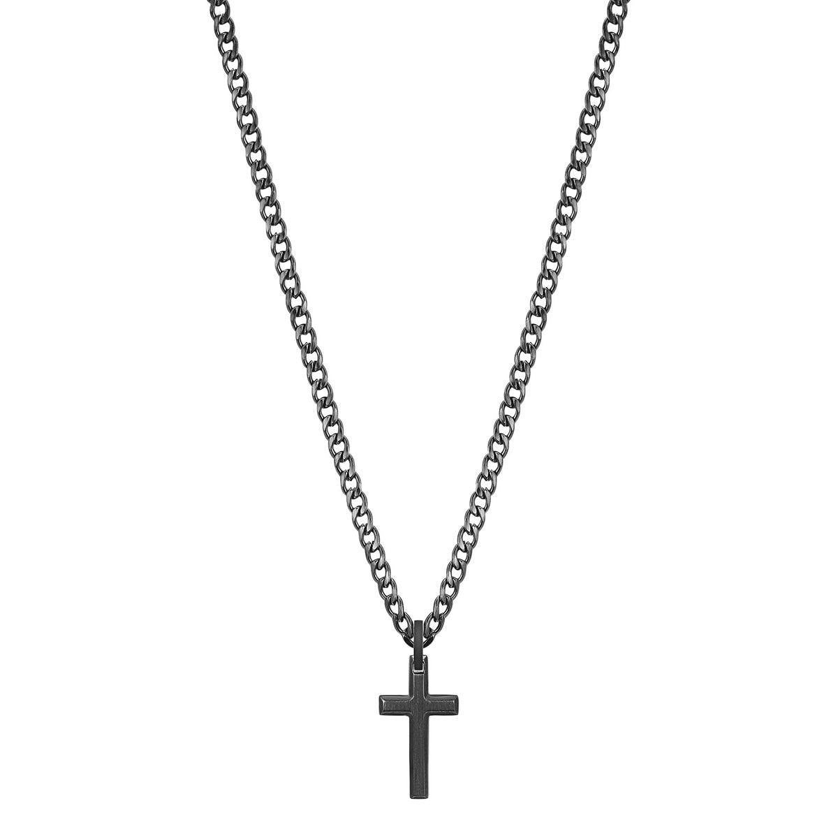 Collar Brosway Plomo Hombre BIK20
