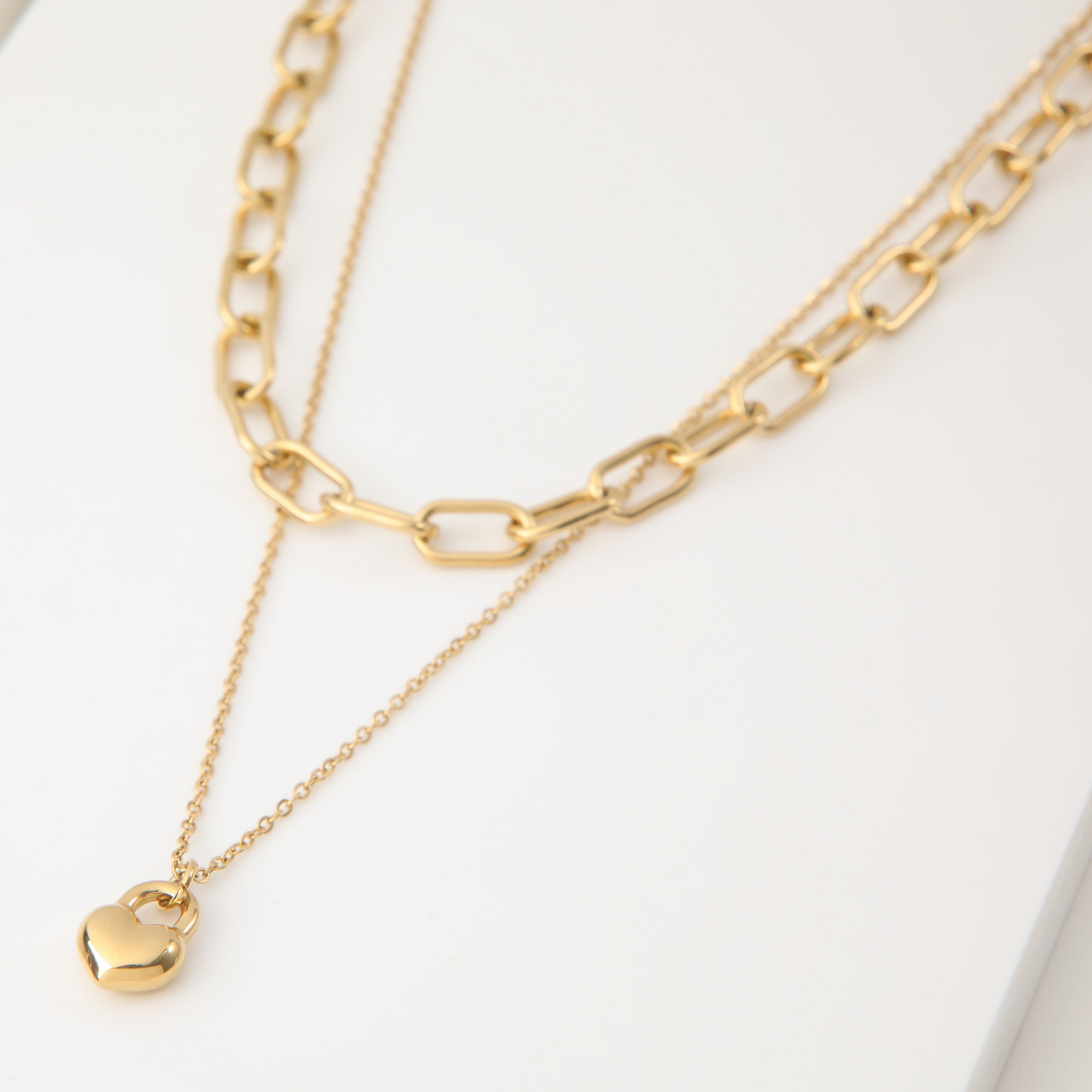 Collar 19V69 Italia Dorado STNE005