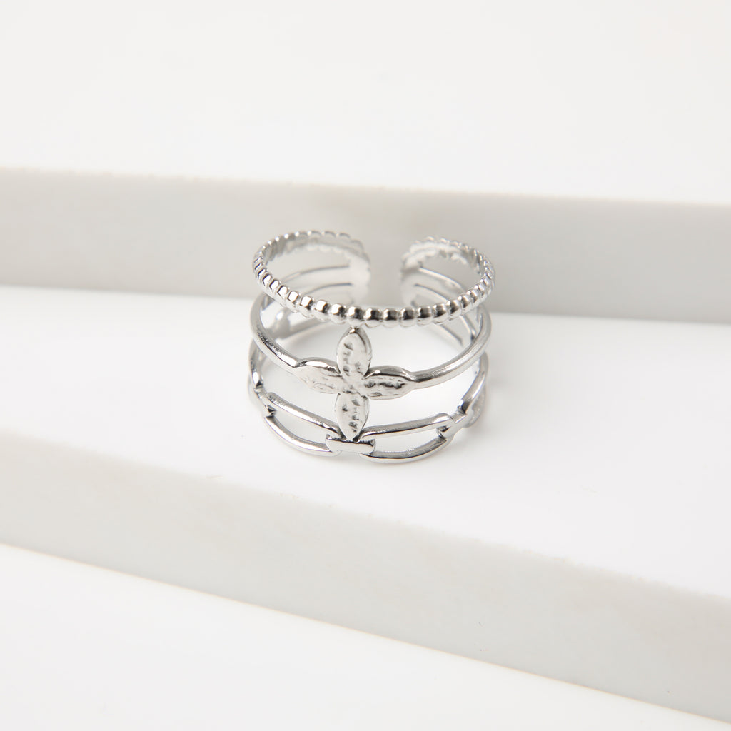 Anillo  19v69 Dorado Mujer STR446