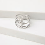 Anillo  19v69 Dorado Mujer STR446