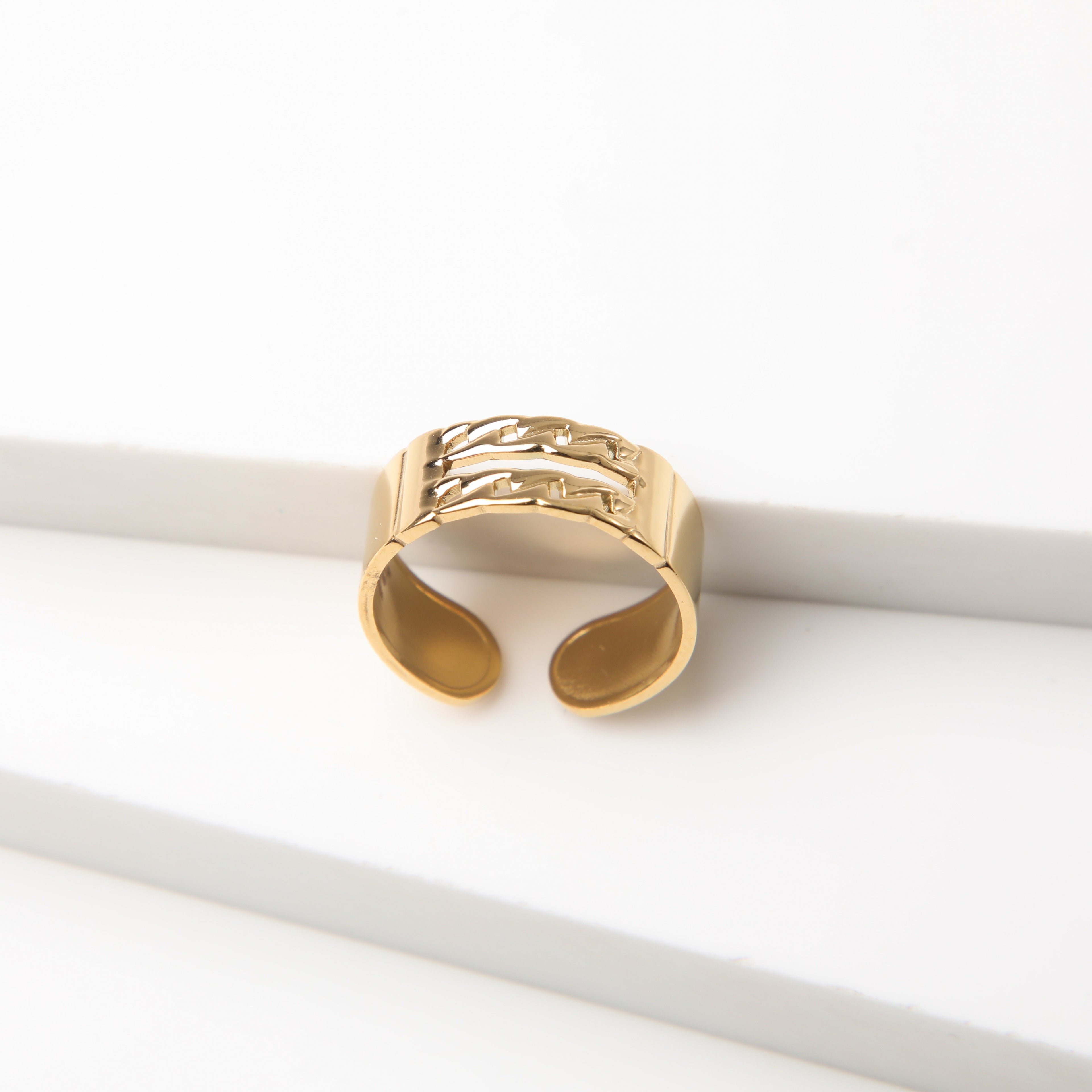 Anillo  19v69 Dorado Mujer STR248