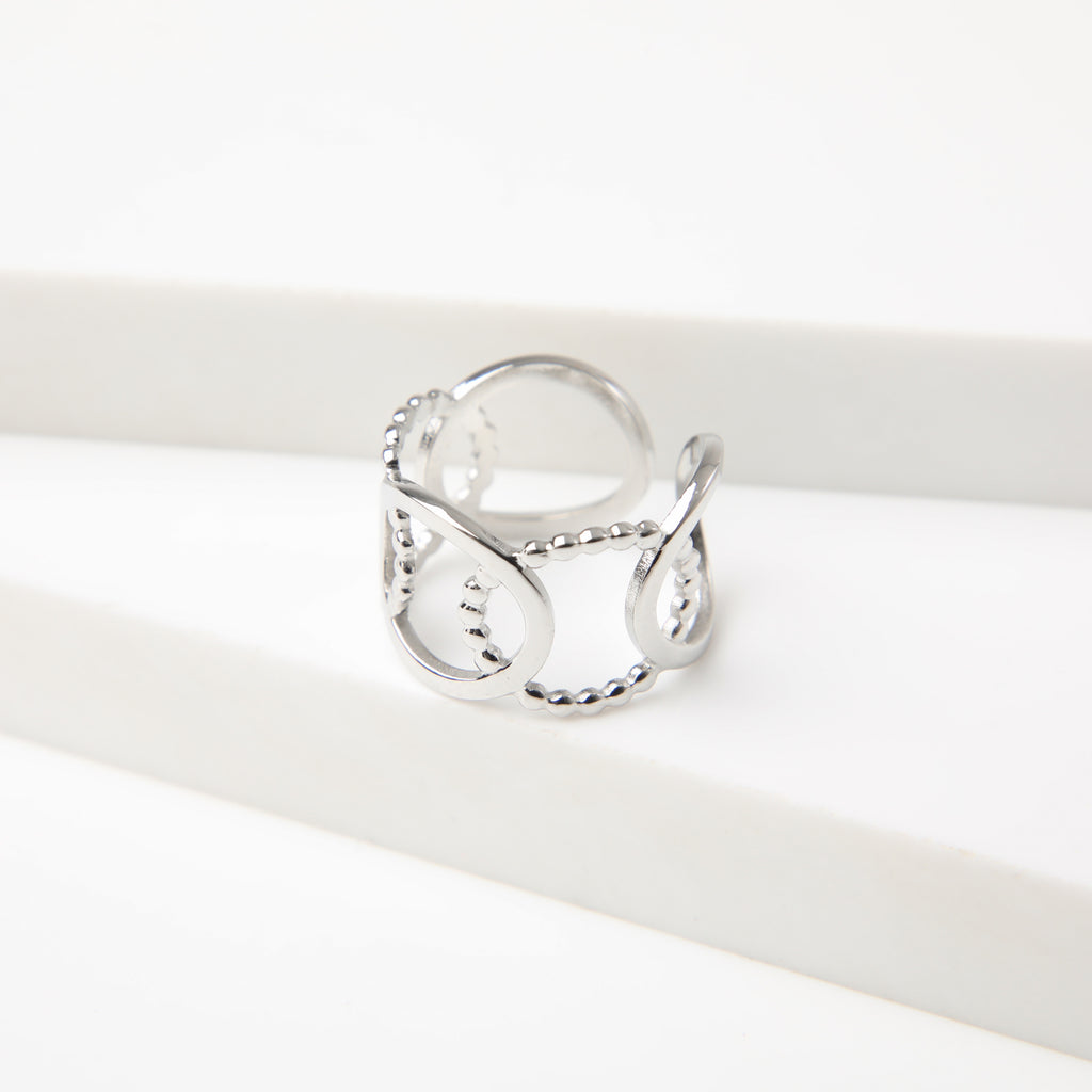 Anillo  19v69 Plateado Mujer STR210