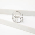 Anillo  19v69 Plateado Mujer STR210