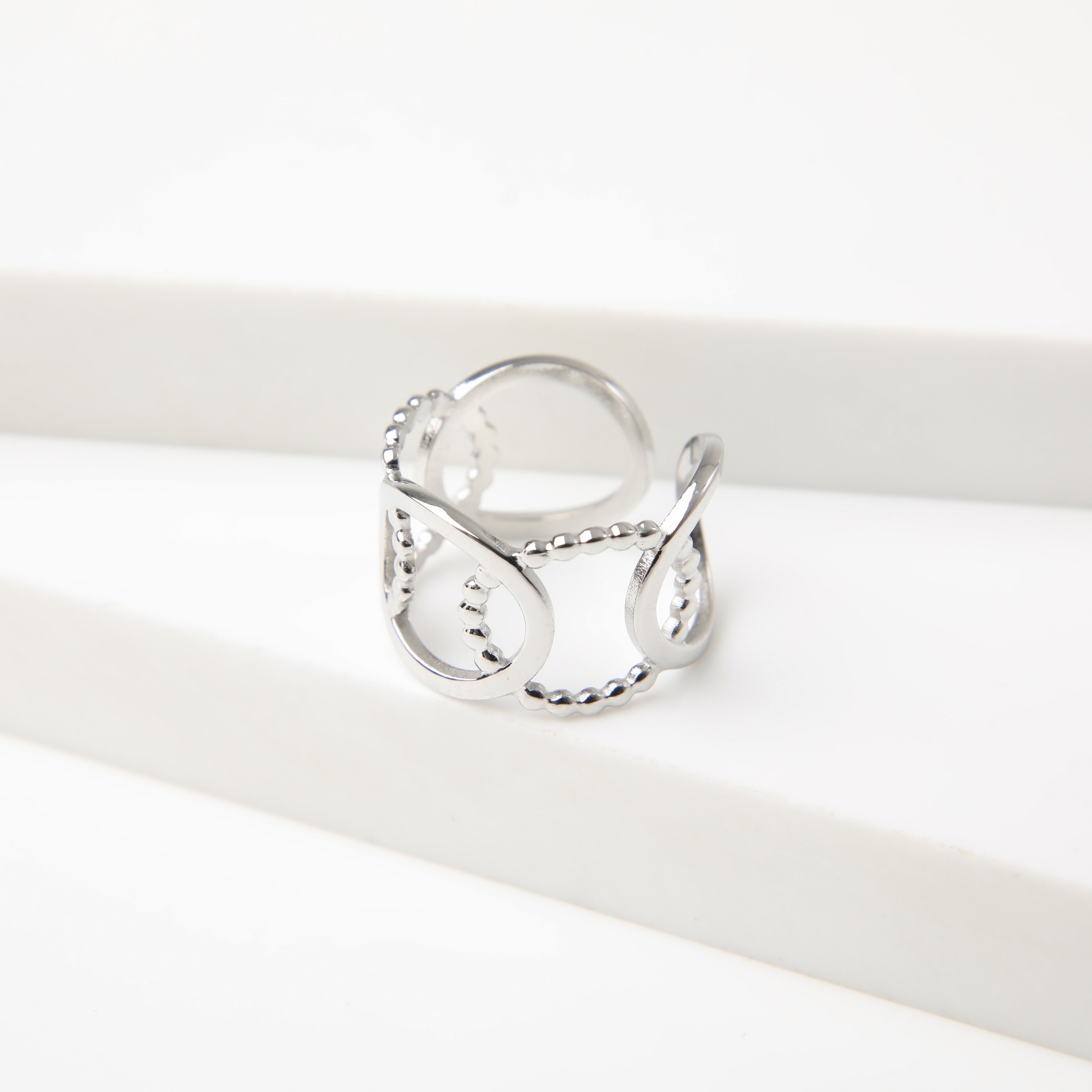 Anillo  19v69 Plateado Mujer STR210