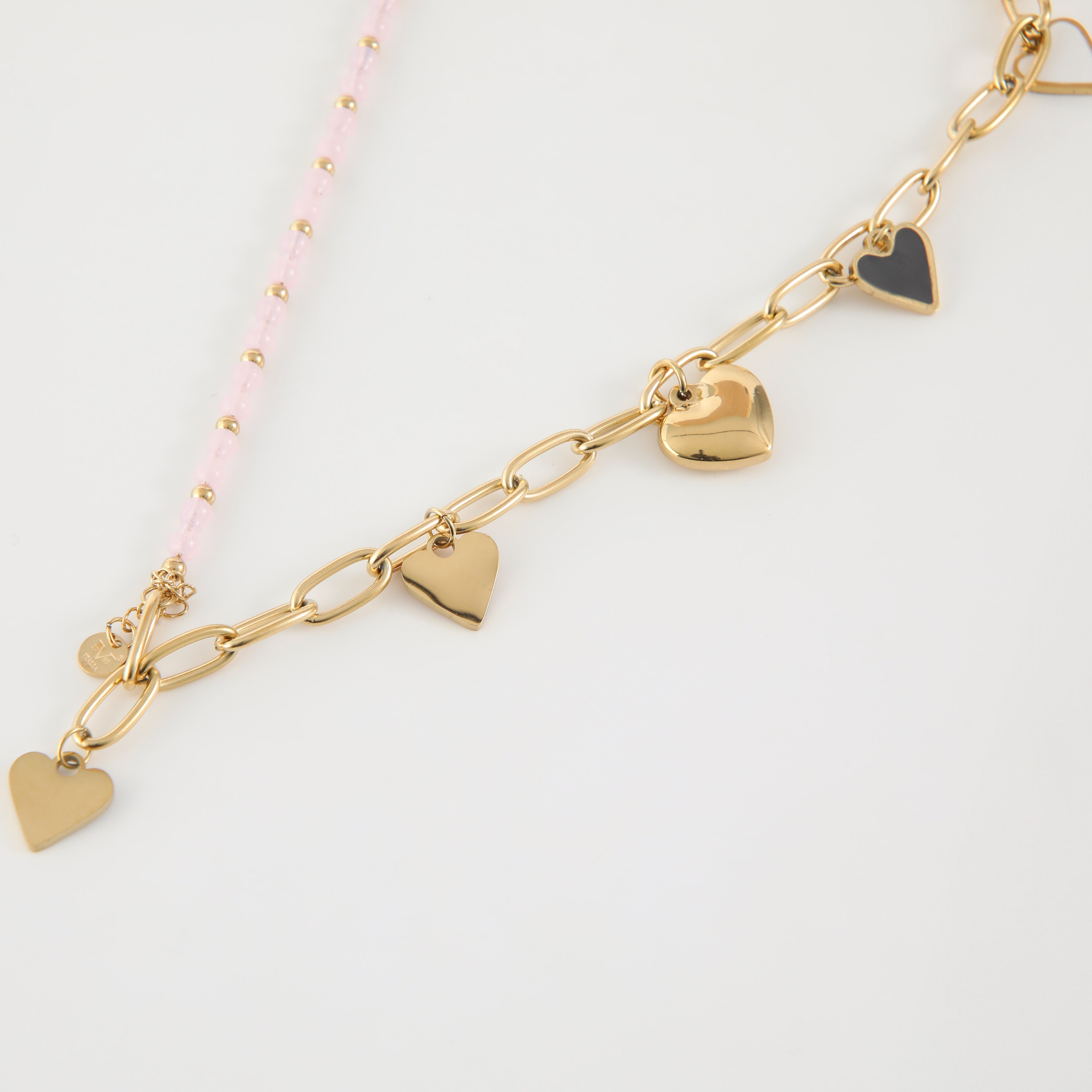 Collar Doble 19V69 Dorado Mujer STB044