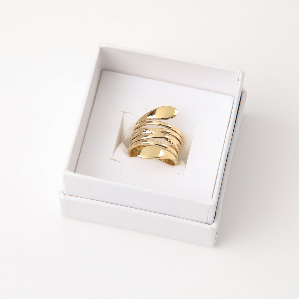 Anillo  19v69 Dorado Mujer STR212