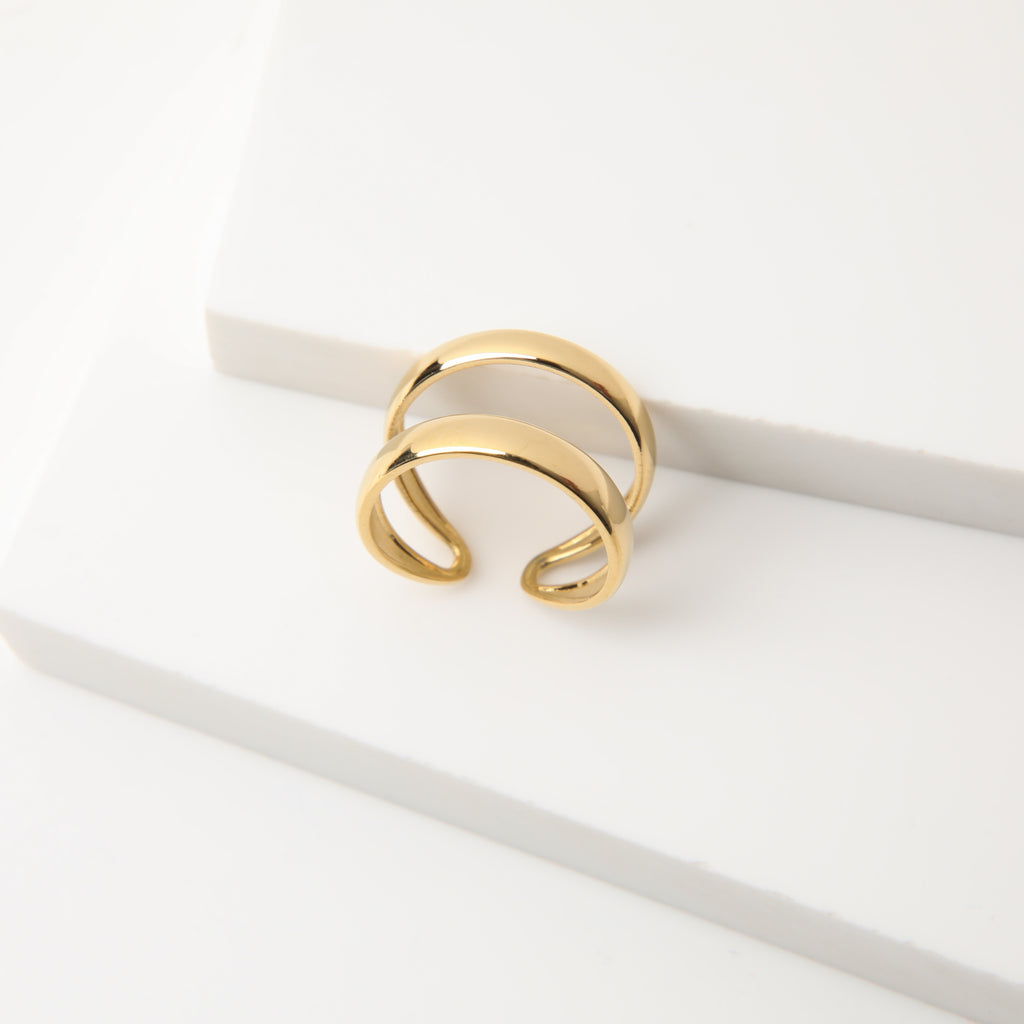 Anillo  19v69 Dorado Mujer STR199