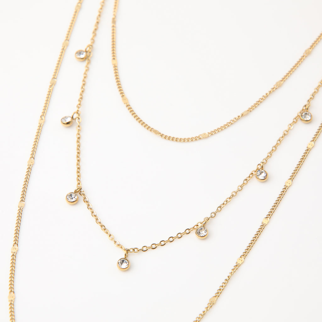 Collar 19V69 Italia STNE103 Dorado