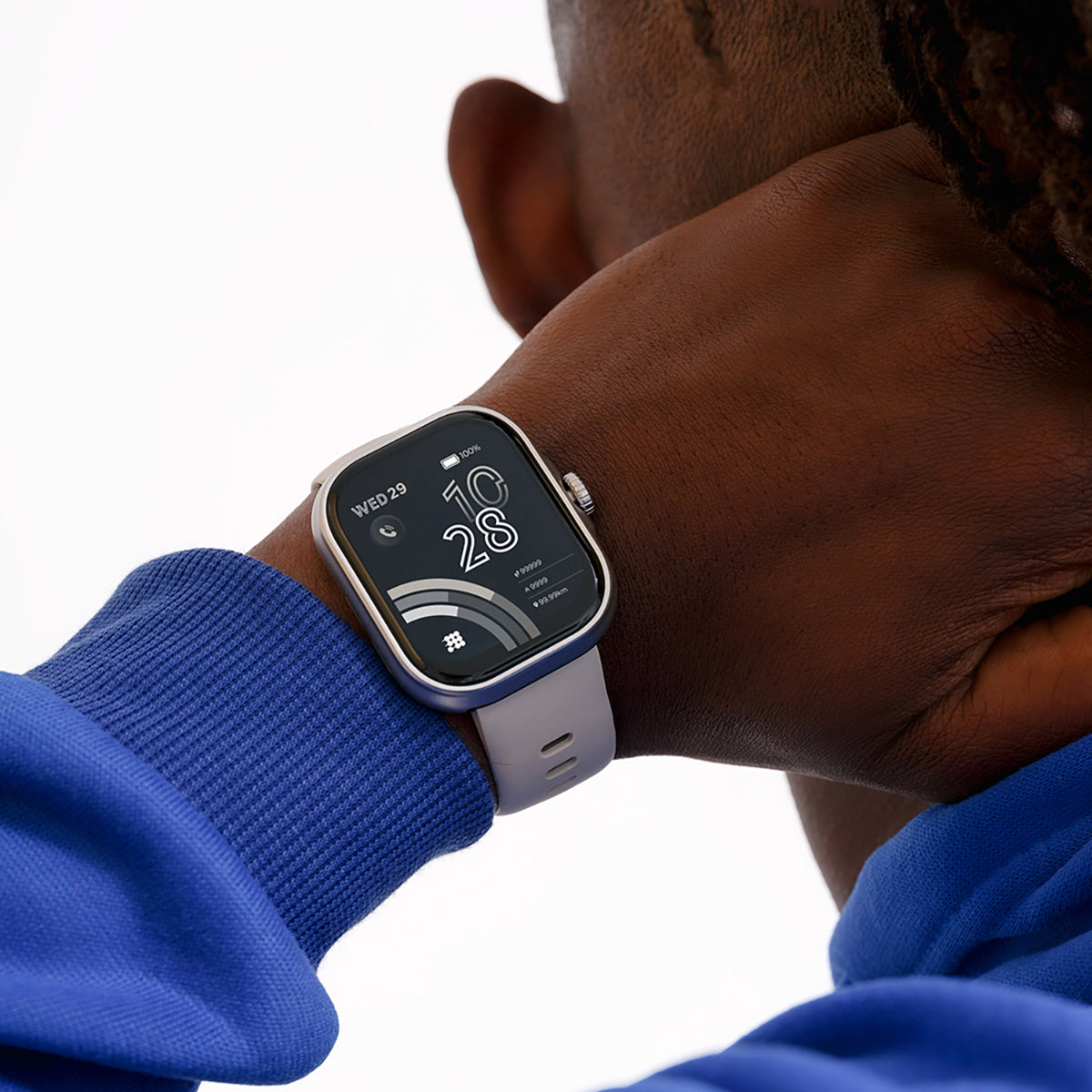 Reloj Smart Watch Cubitt CT-VIVAP8 Unisex Gris