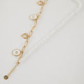 Collar Doble 19V69 Dorado Mujer STB043