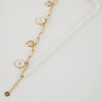 Collar Doble 19V69 Dorado Mujer STB043