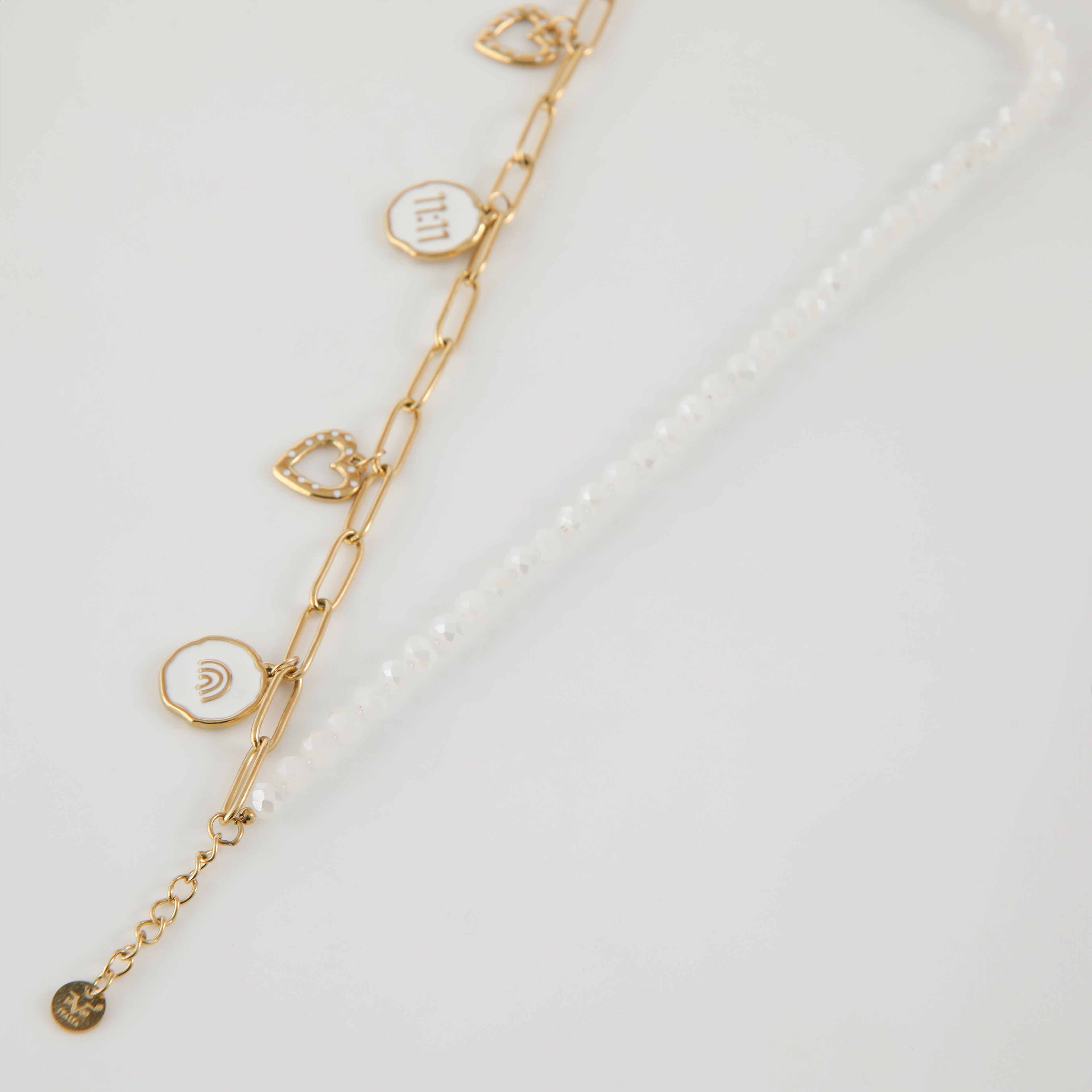 Collar Doble 19V69 Dorado Mujer STB043