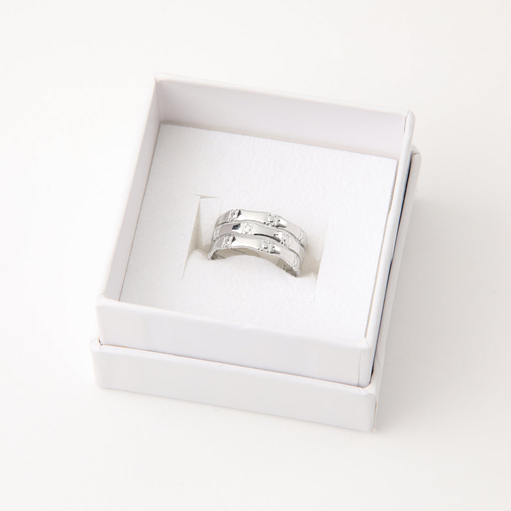 Anillo  19v69 Plateado Mujer STR200